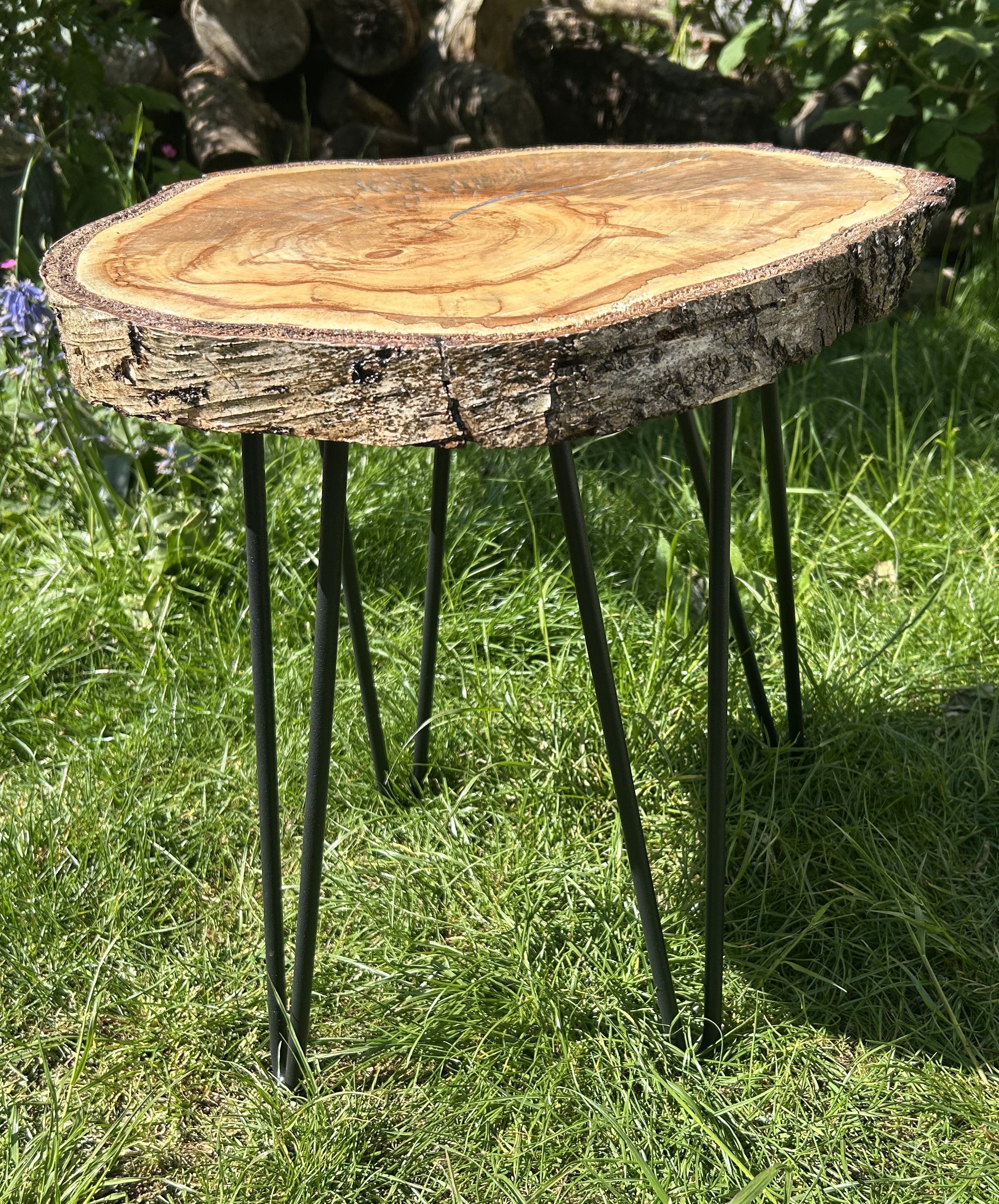Silver Birch Spalting Table - Image 2
