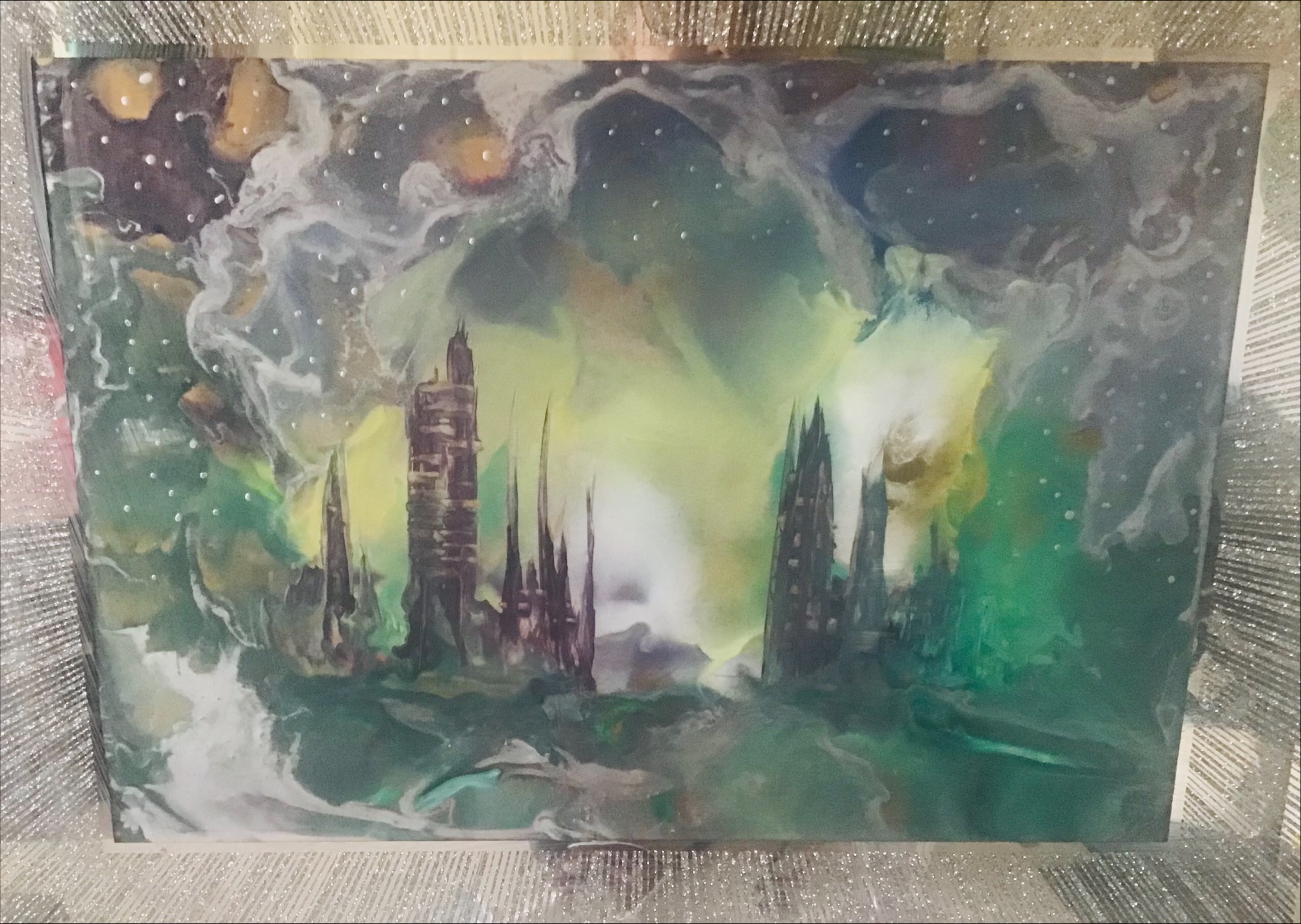 Encaustic Wax Art 1 - Image 1