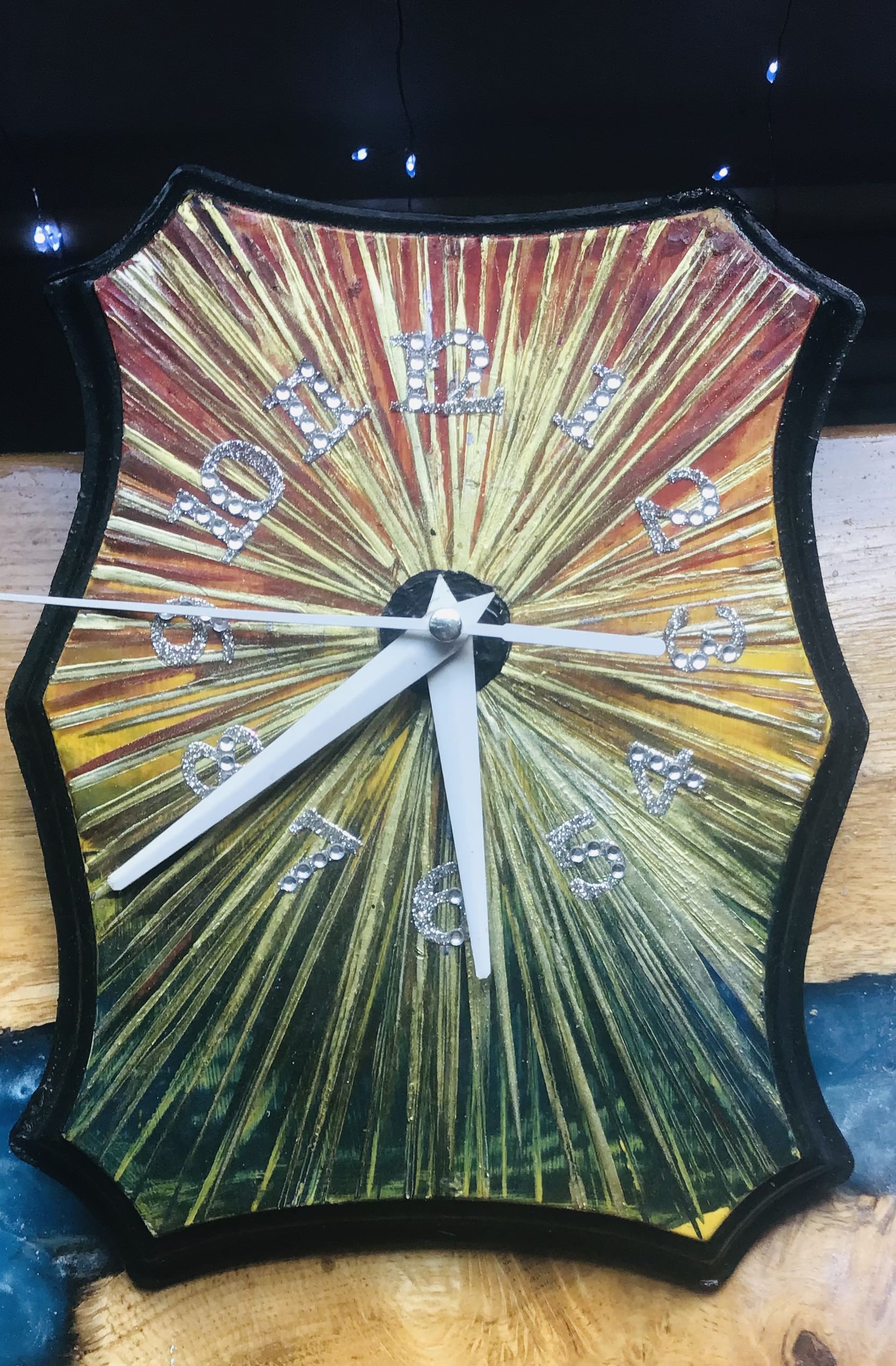 Resin Clock 1 - Image 1