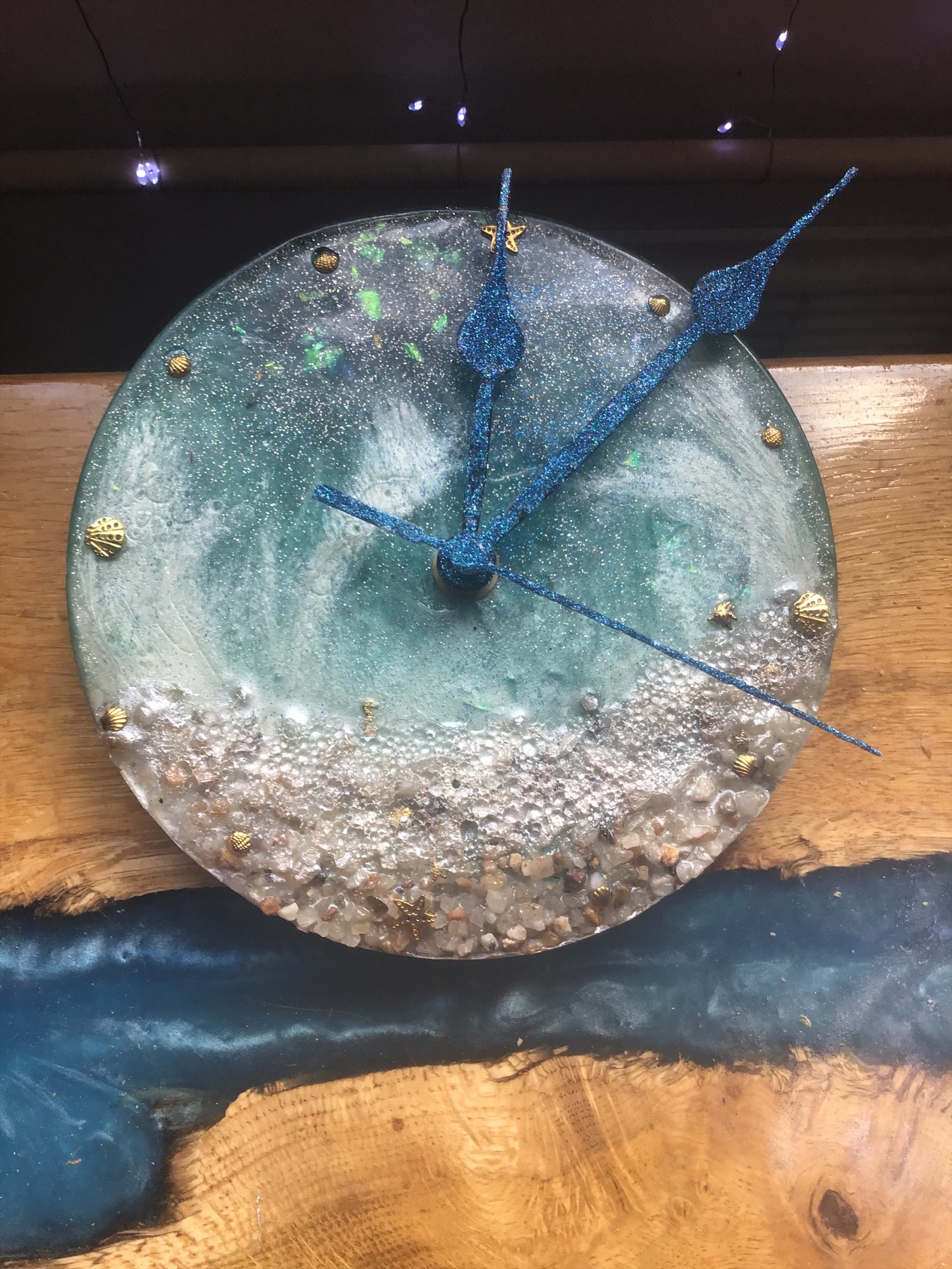 Resin Clock 5 - Image 1